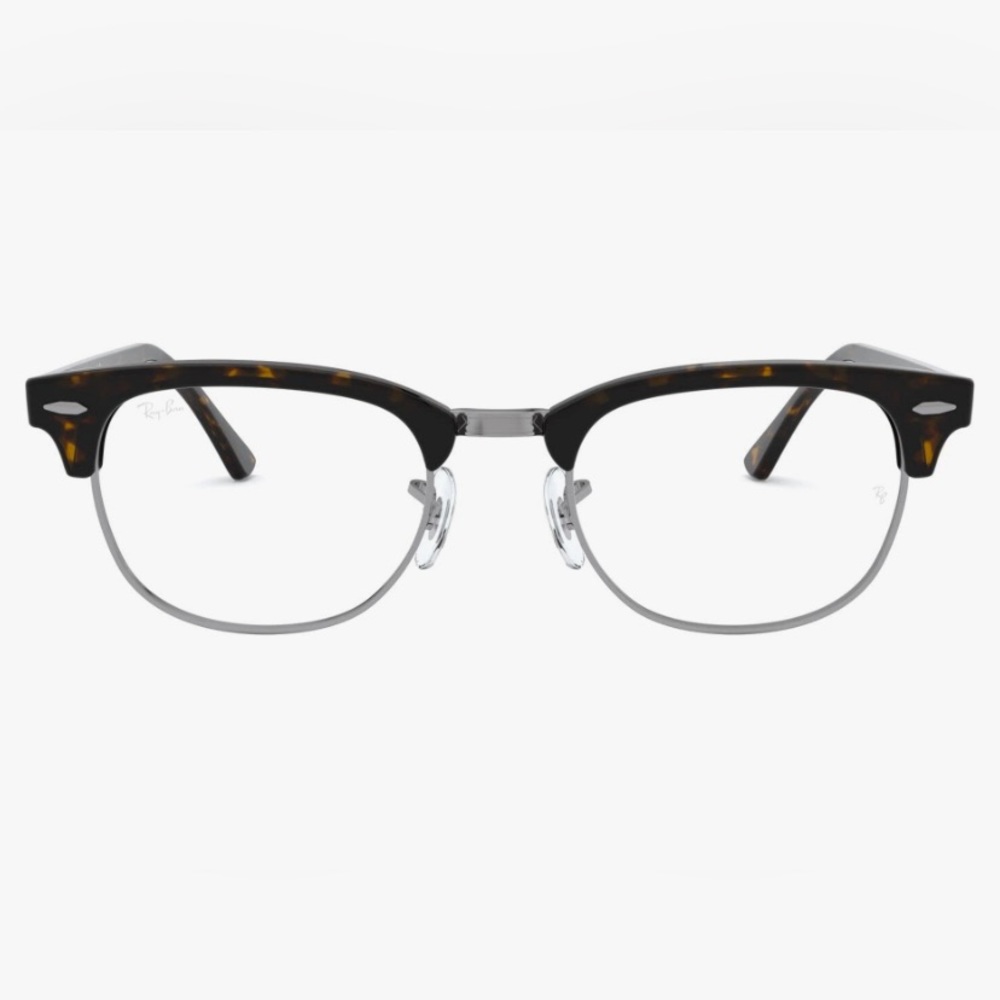 Ray-Ban R×5154 Clubmaster Square Prescription Eyeglass Frames - Picture 11 of 12
